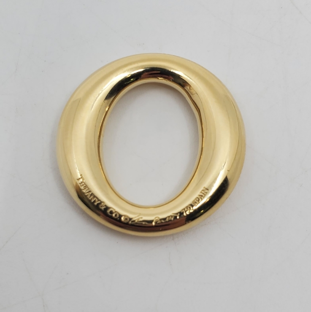 Tiffany & Co 18k Elsa Peretti Sevillana O Pendant
